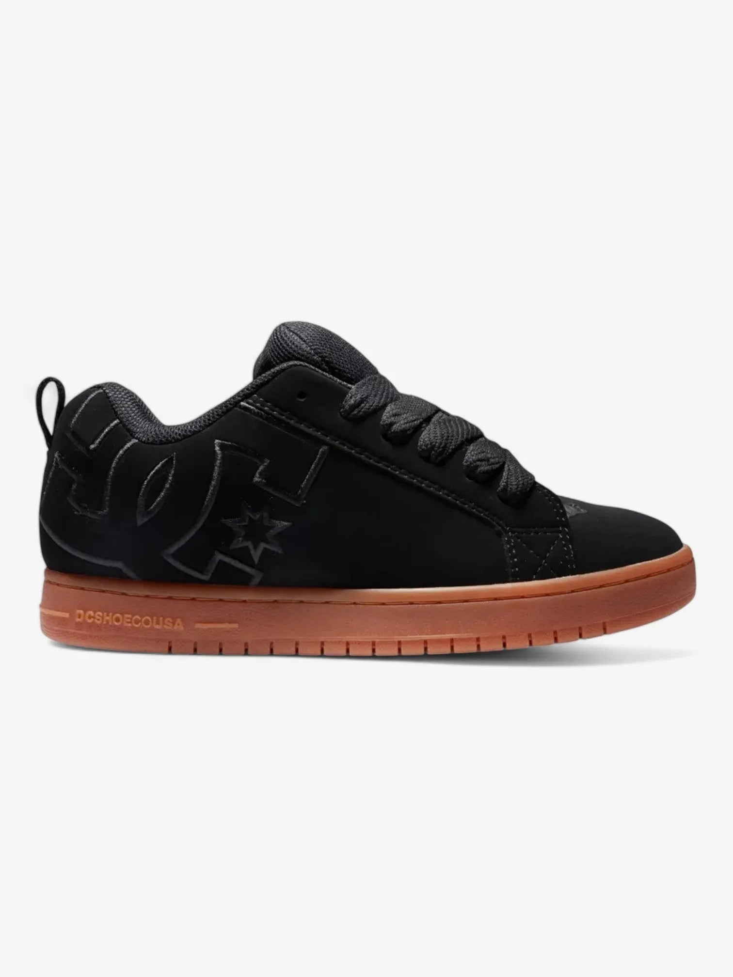 DC Court Graffik SS Skate Shoes - Black/Brown for Men & Women - Comfortable Sneakers for Skateboarding, Casual Wear & Street Style