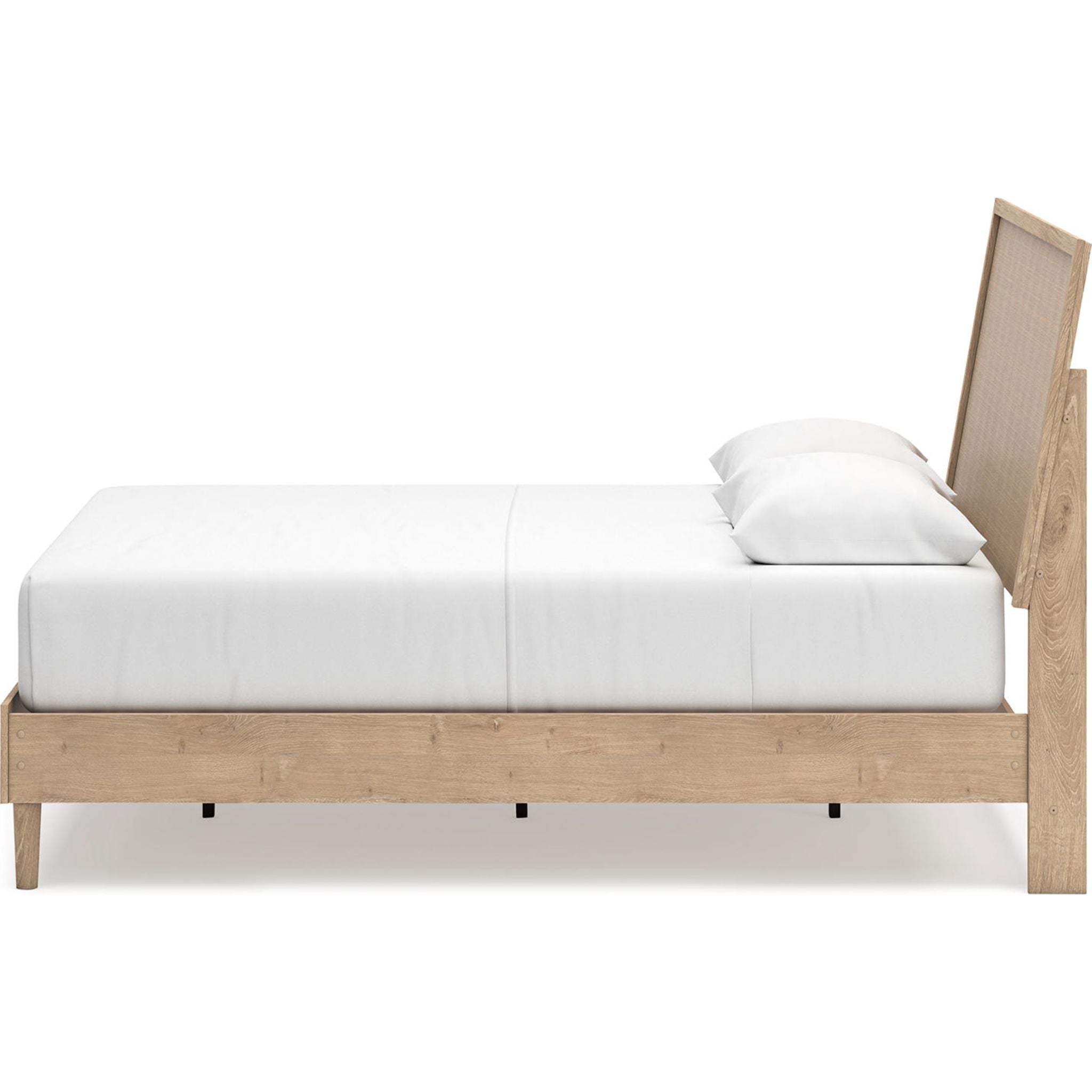 Cielden Modern Platform Bed Frame - Queen Size, Sturdy Wooden Slat Support, Easy Assembly, Minimalist Design for Bedroom - Perfect for Small Spaces, Apartments & Guest Rooms