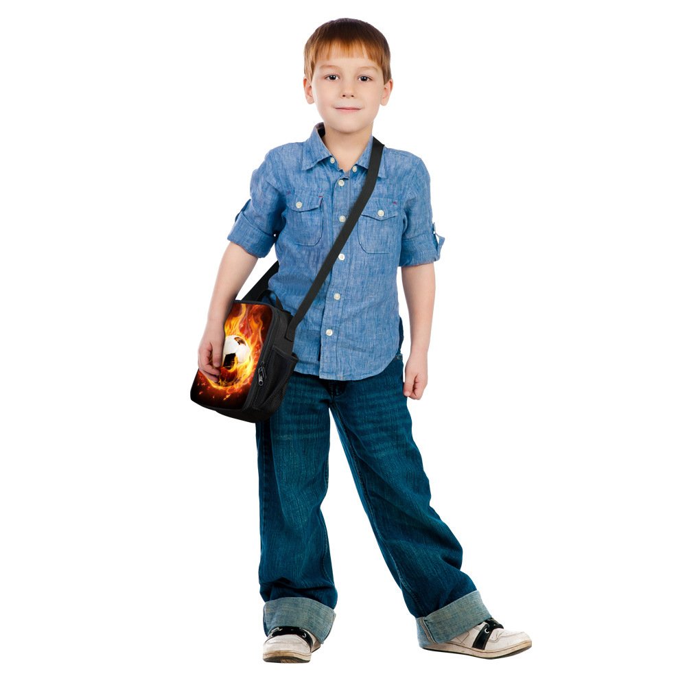 Cool Soccer Print Backpack for Teen Boys - Durable School Bag & Sports Mochila - Perfect for School, Travel, and Soccer Practice