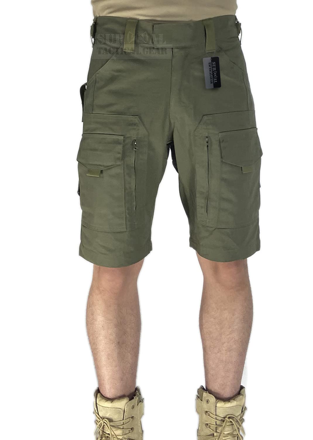 Men's Tactical Cargo Shorts - Military EDC Hiking Outdoor Camo Shorts with Multiple Pockets | Perfect for Camping, Airsoft & Outdoor Adventures