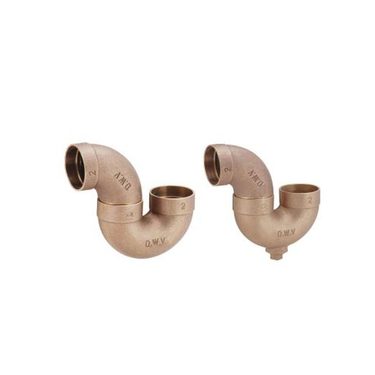1-1/2 Inch DWV PVC Trap with Cleanout - Heavy Duty Drain Pipe Fitting for Sink, Shower, and Bathtub Plumbing - Easy Installation & Maintenance