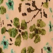 Cubism Dress | Moss Floral Tapestry Print Women's Dress - Perfect for Spring Weddings, Garden Parties & Boho Fashion