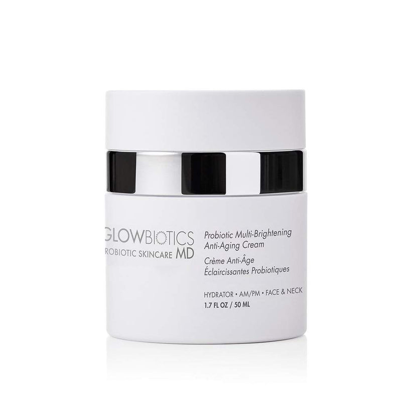 Best Probiotic Multi-Brightening Anti-Aging Face Cream for Glowing Skin - Day & Night Moisturizer for Wrinkles & Dark Spots