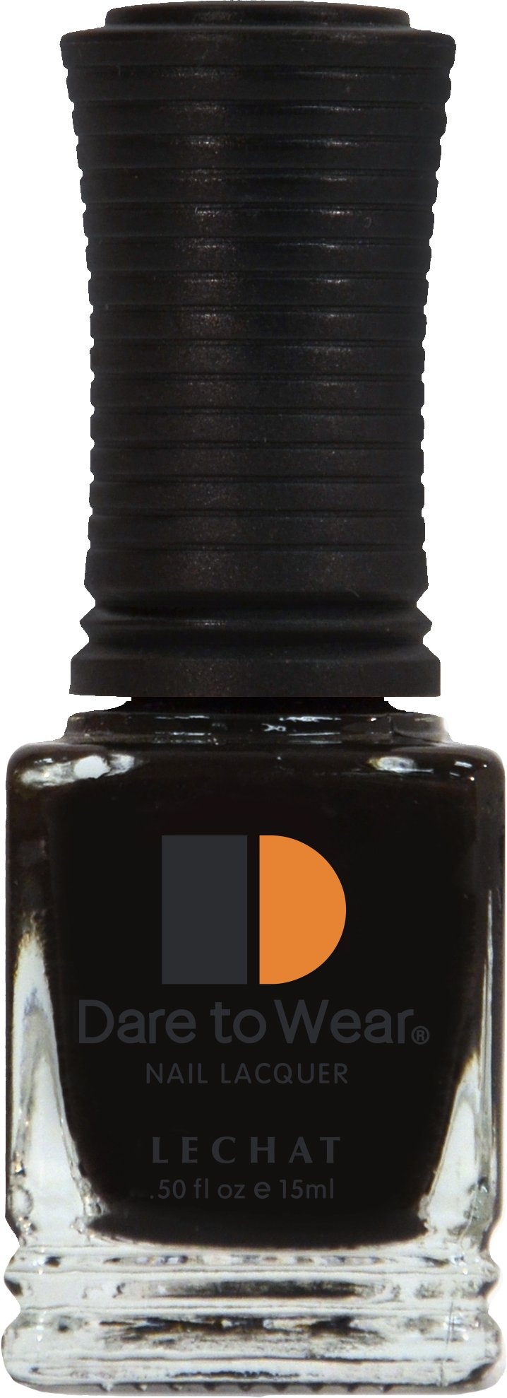 LECHAT Black Velvet Nail Polish 0.5oz - Bold & Elegant for Parties