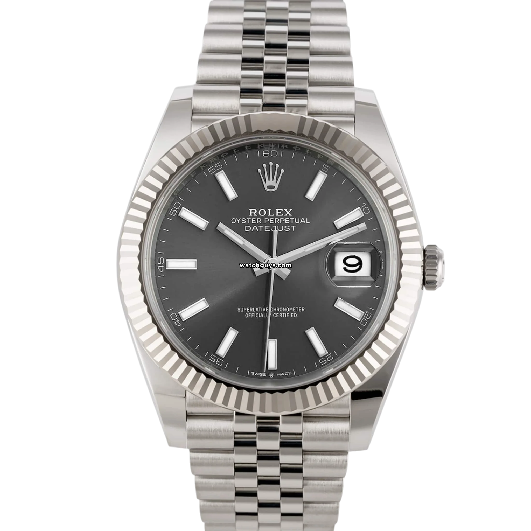 Rolex Datejust 126334 Rhodium Dial Stainless Steel Watch - Luxury Timepiece for Men, Business & Formal Occasions