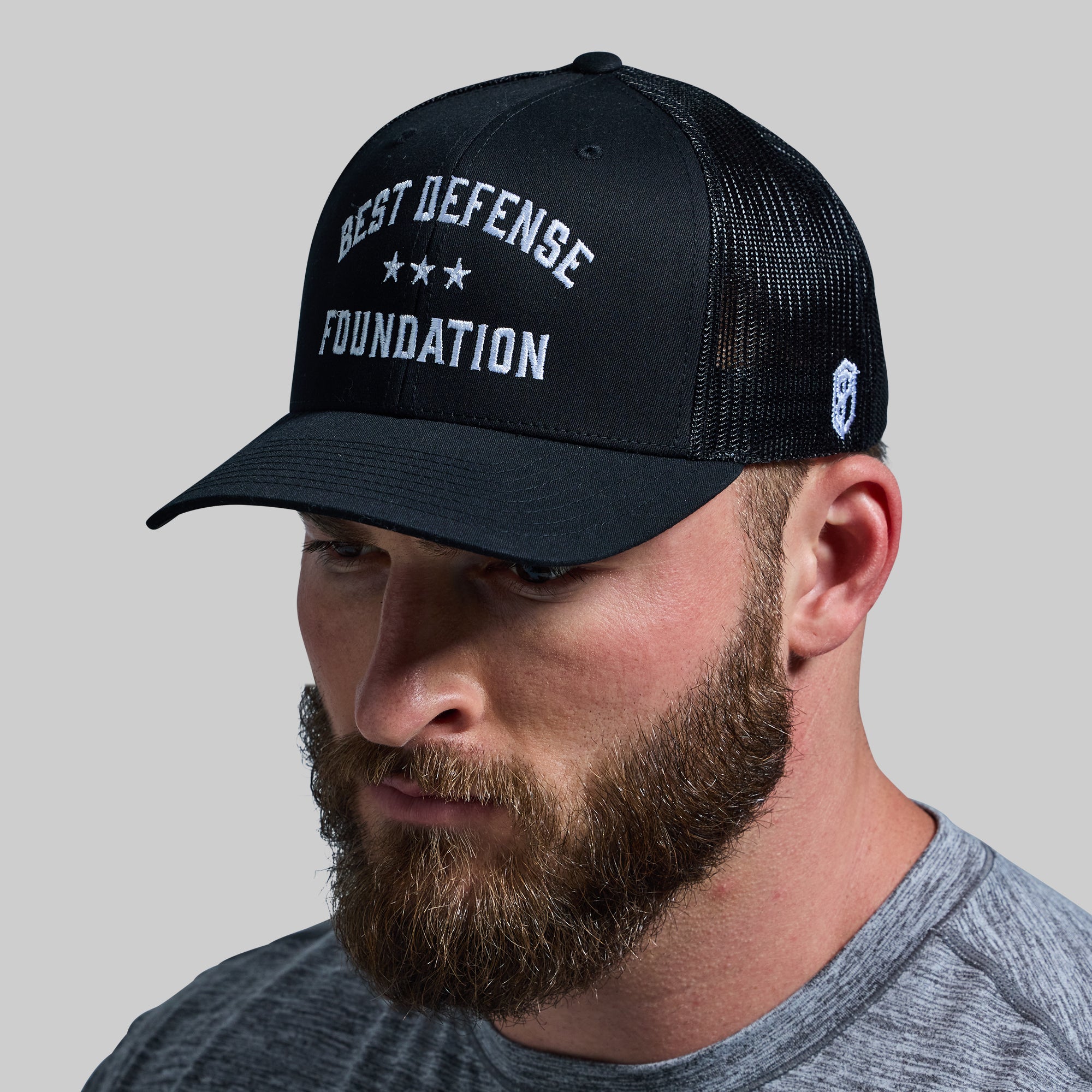 BDF Born Primitive Trucker Hat for Men & Women - Adjustable Snapback Cap, Black - Perfect for Outdoor Activities, Hiking, and Casual Wear