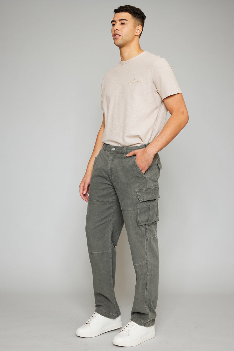 Keith Olive Cargo Pants for Men - Durable Military Style Tactical Pants with Multiple Pockets | Perfect for Hiking, Outdoor Adventures & Casual Wear