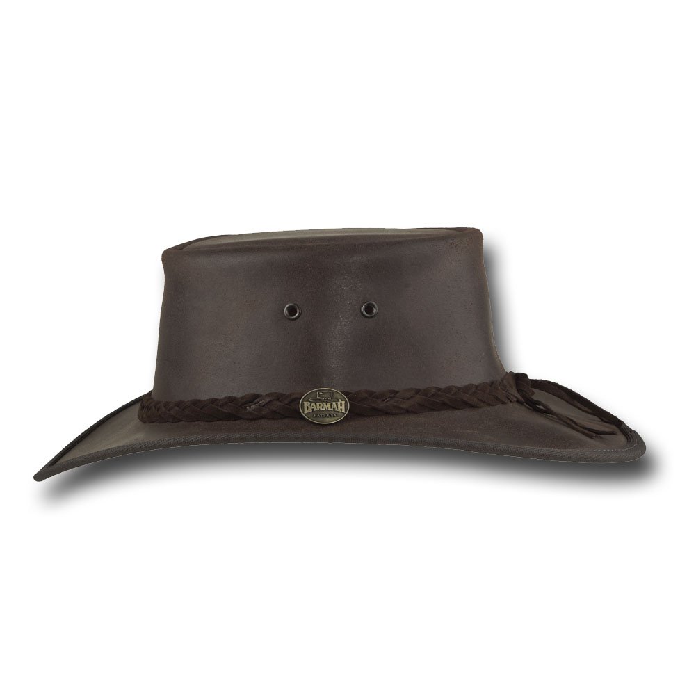 Premium Squashy Oiled Leather Hat for Men & Women - Soft & Durable Fashion Accessory - Perfect for Outdoor Activities, Travel, and Casual Wear