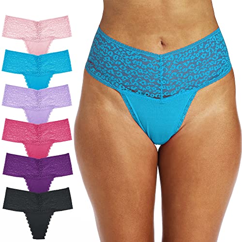 6 Pcs Cotton Thong-e