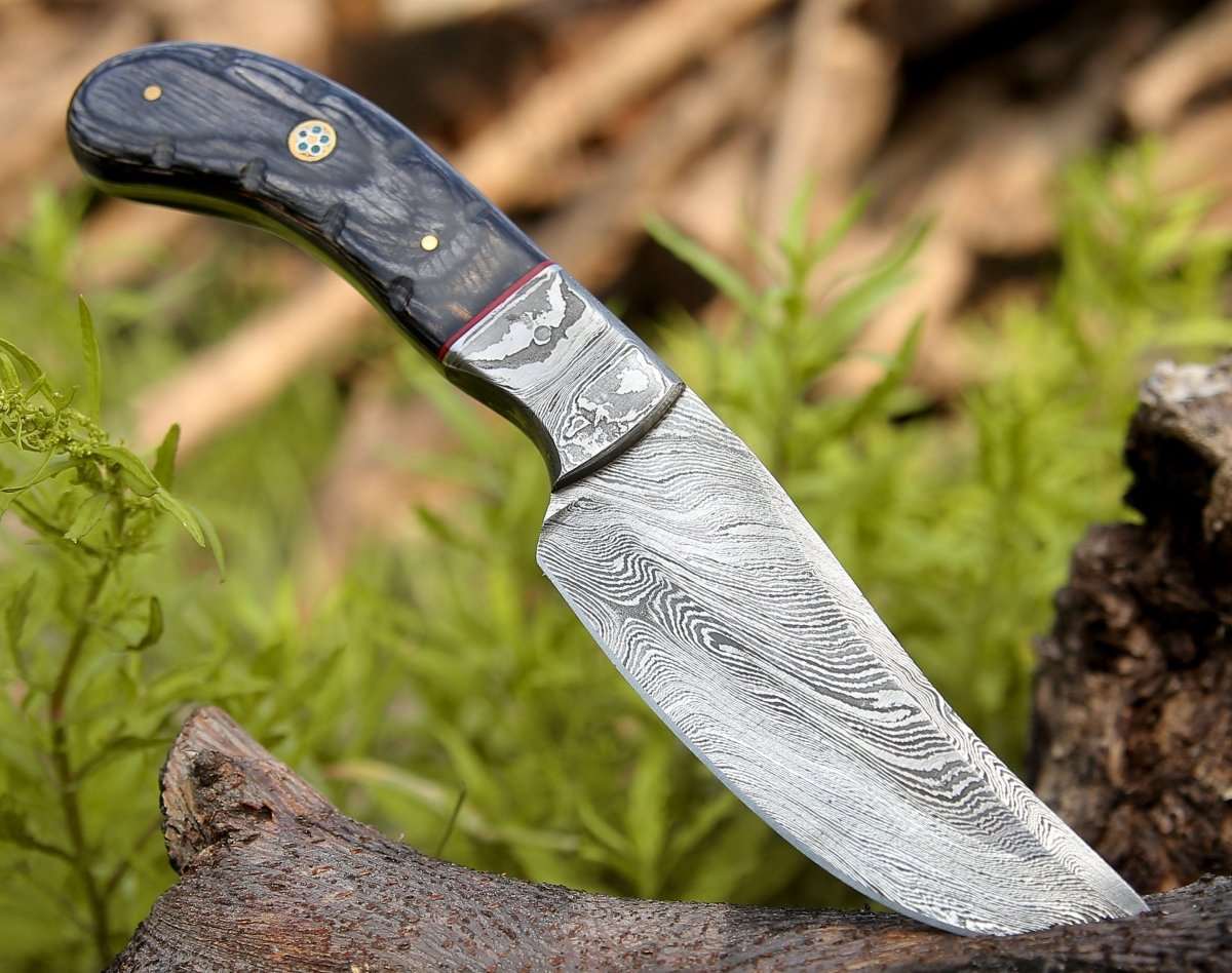 Premium Draco Hunting Knife with Pakkawood Handle - Durable Outdoor Survival Knife for Hunting, Camping & Bushcraft - Perfect Gift for Hunters & Outdoorsmen