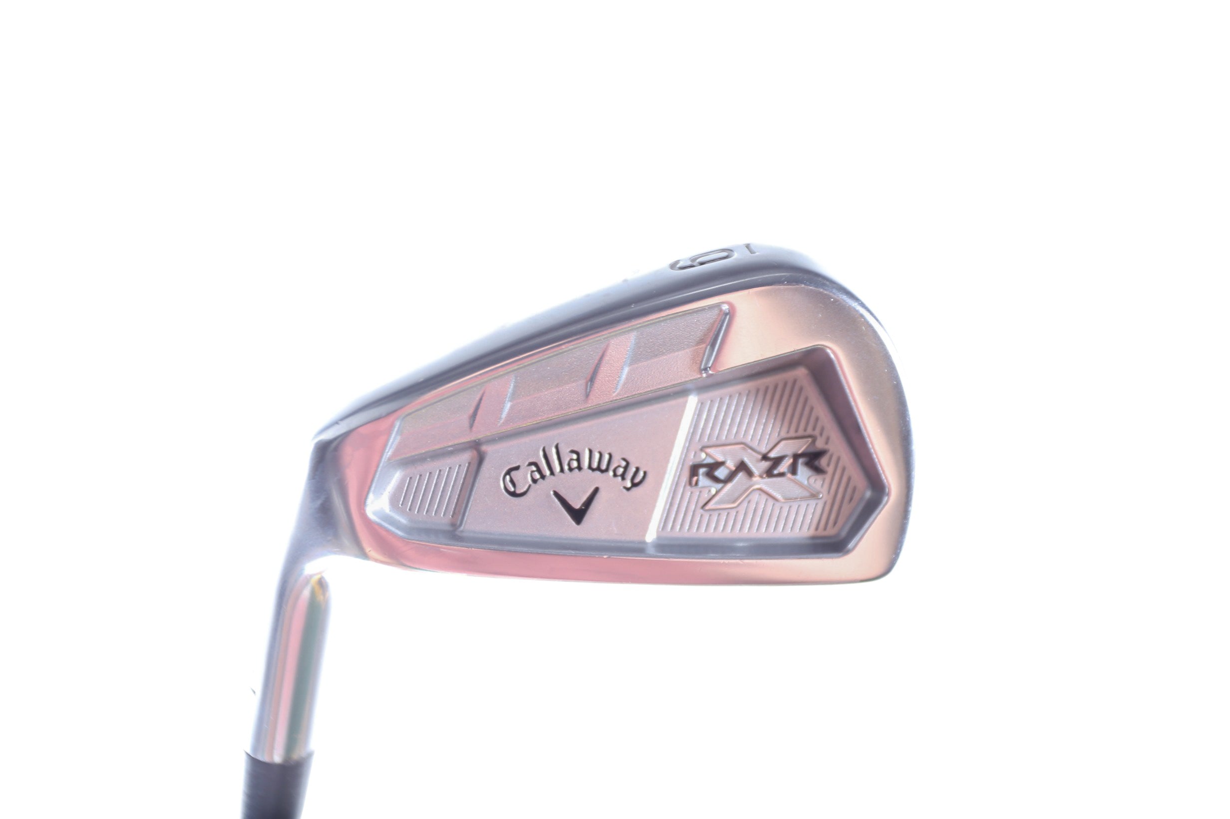 Used Callaway RAZR X Forged Left Handed 6 Iron Golf Club - Regular Flex Steel Shaft for Men | Perfect for Practice & Course Play