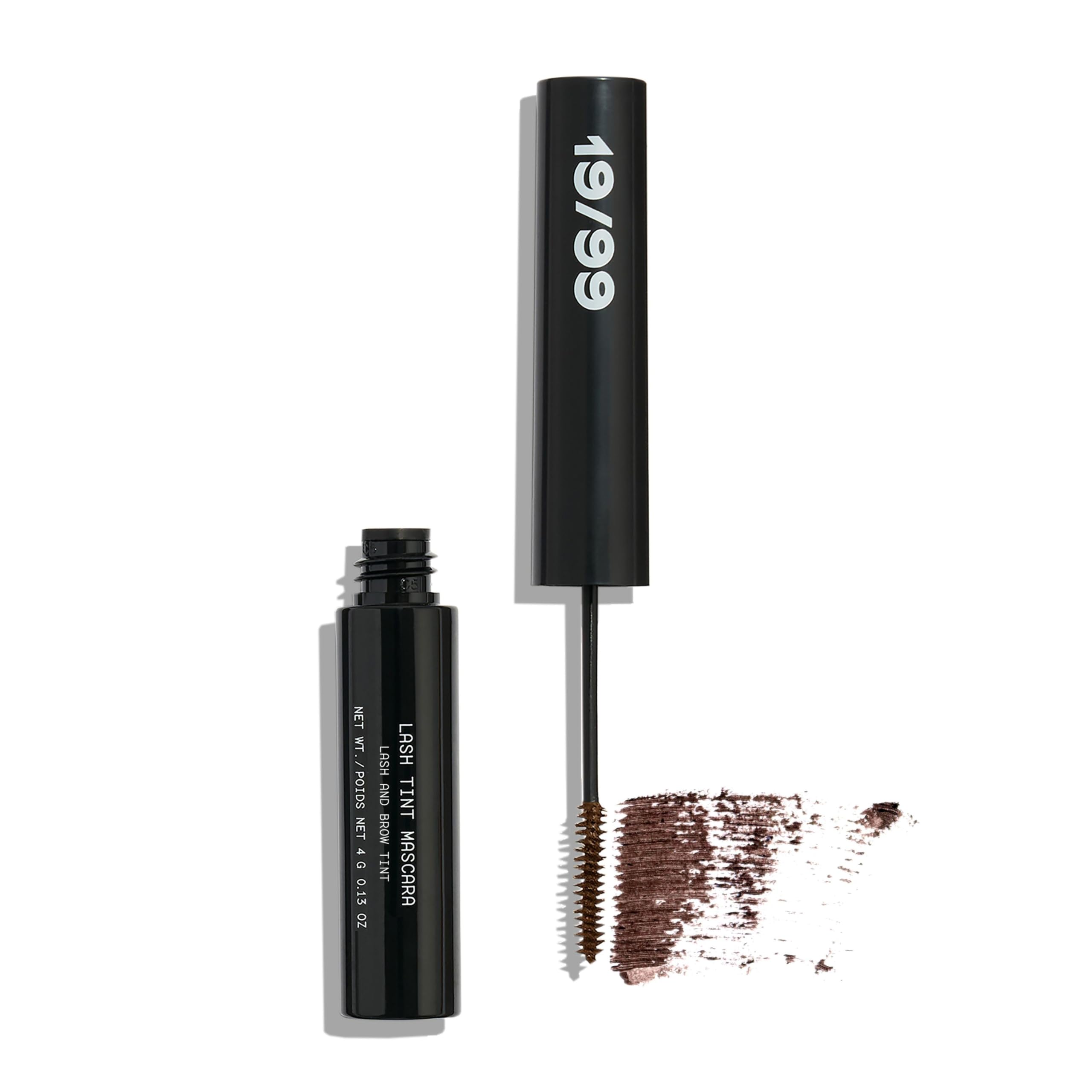19/99 Lash Tint Mascara - Cruelty-Free & Vegan Brown Mascara for Natural Volume | Responsible Beauty for Everyday Wear & Special Occasions
