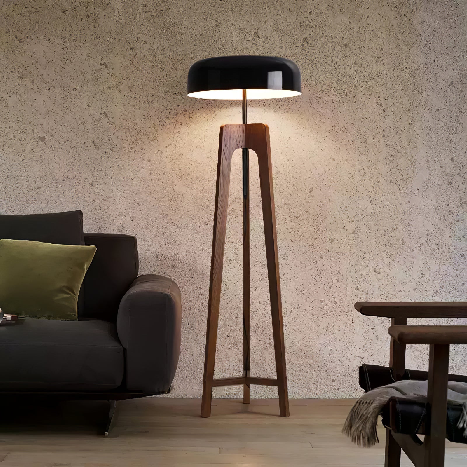Modern Linea Floor Lamp - Adjustable LED Standing Light for Living Room, Bedroom & Office - Dimmable Brightness & Energy Efficient Design - Perfect for Reading, Working & Relaxing