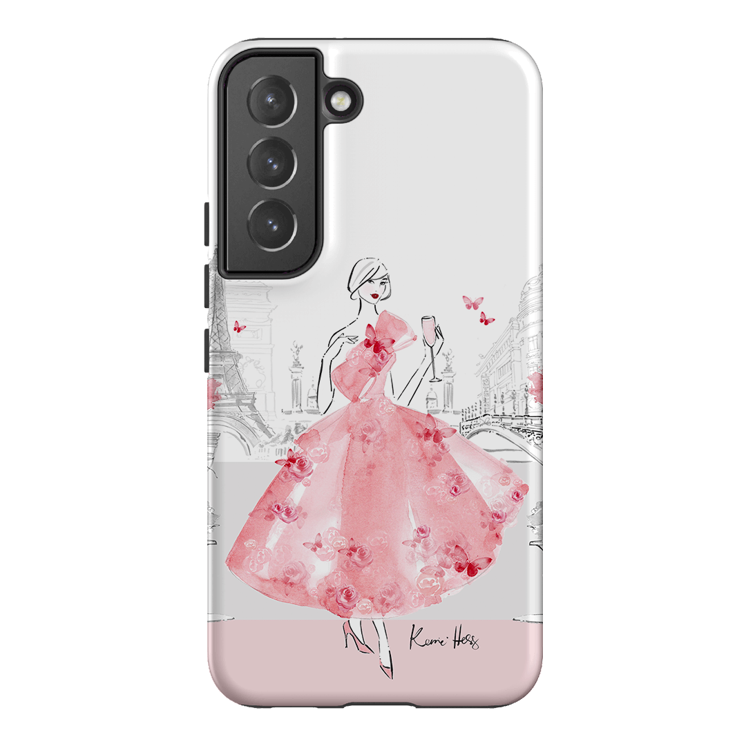 Elegant Rose Paris Phone Case for iPhone & Samsung - Stylish Floral Design, Slim Protective Cover - Perfect for Everyday Use, Travel & Gifting