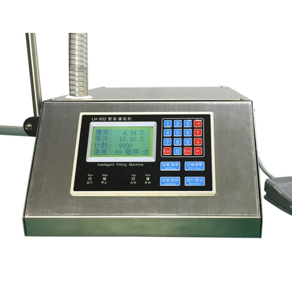 17L/Min Automatic Digital Liquid Filling Machine for Bottles - Precise Quantitative Cream, Perfume, Juice & Essential Oil Filler - Perfect for Beverage Production, Cosmetics & Essential Oil Packaging
