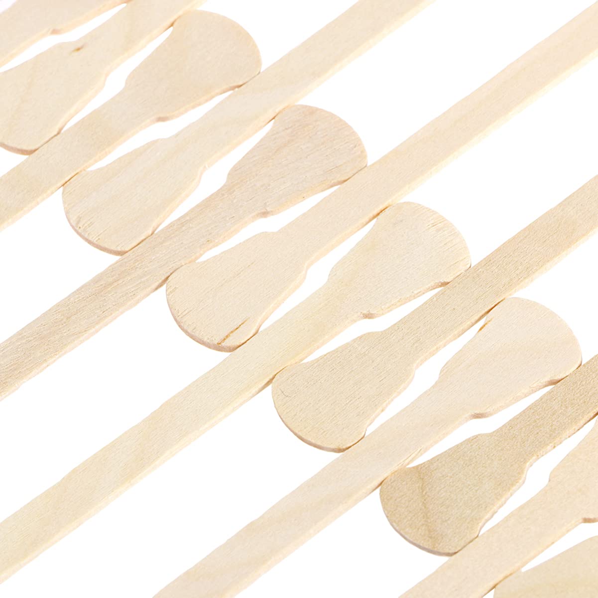 200PCS Waxing Spatulas - Professional Wooden Wax Applicators for Hair Removal, Eyebrow Shaping & Facial Waxing - Ideal for Salon, Spa & Home Use