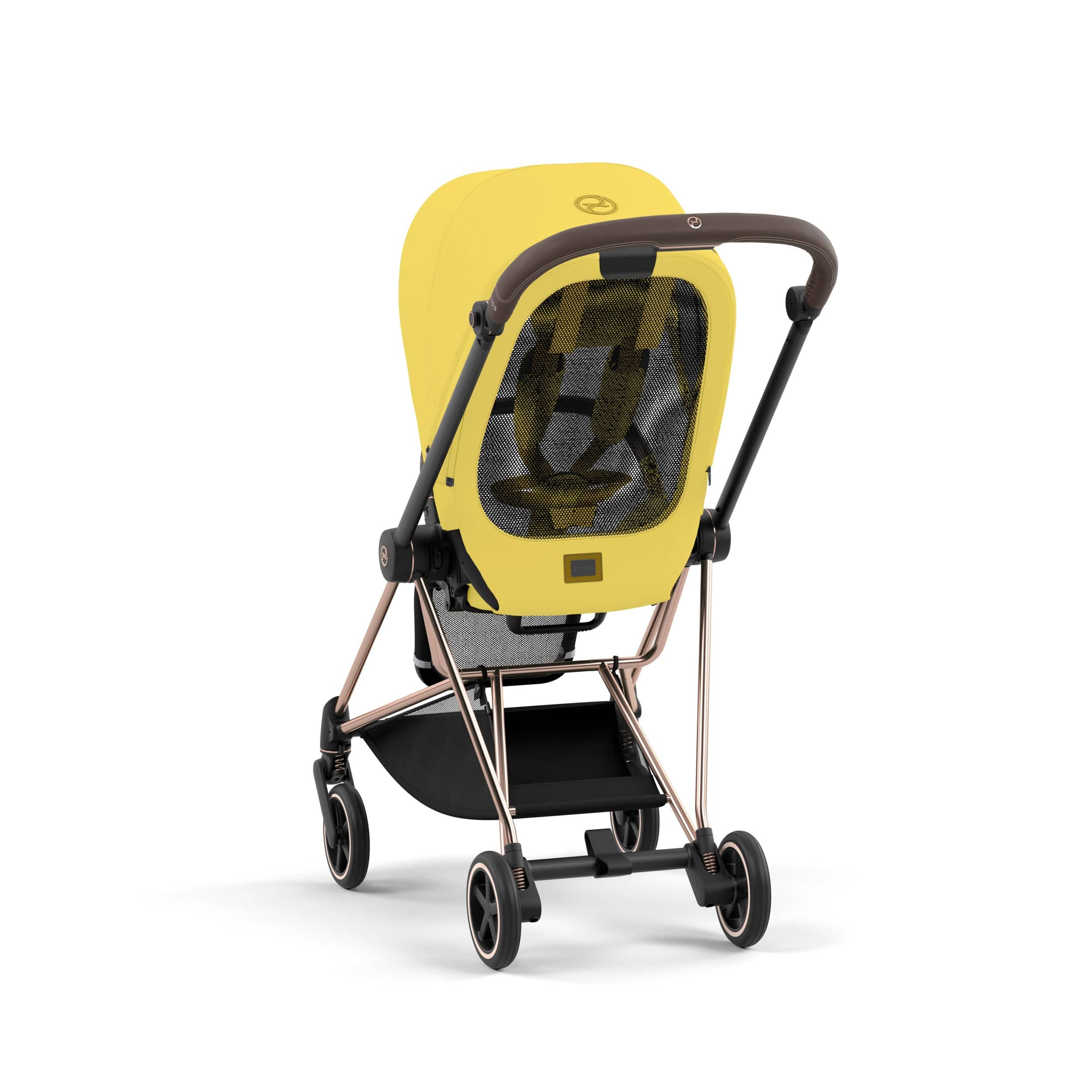 Cybex Mios 3 Complete Stroller - Rose Gold & Brown Luxury Baby Stroller with Reversible Seat | Perfect for Urban Travel, Shopping & Family Outings
