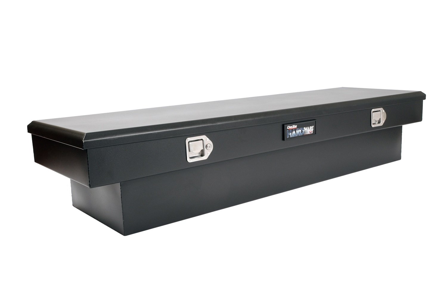 Dee Zee 8170SB Black Steel Single Lid Tool Box - Heavy Duty Storage for Tools, Equipment & Automotive Supplies | Perfect for Trucks, Workshops & DIY Projects