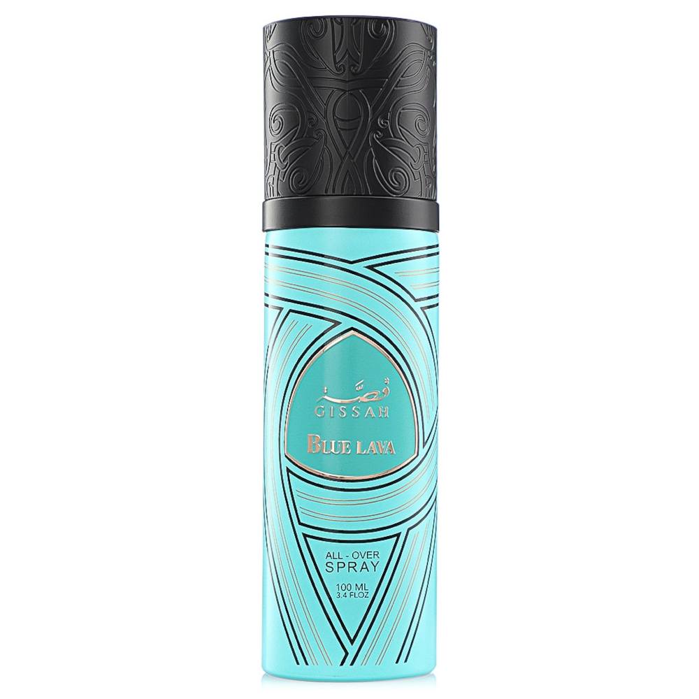 Blue Lava All Over Body Spray 100ml - Refreshing Scent for Men & Women - Perfect for Gym, Travel, and Daily Use
