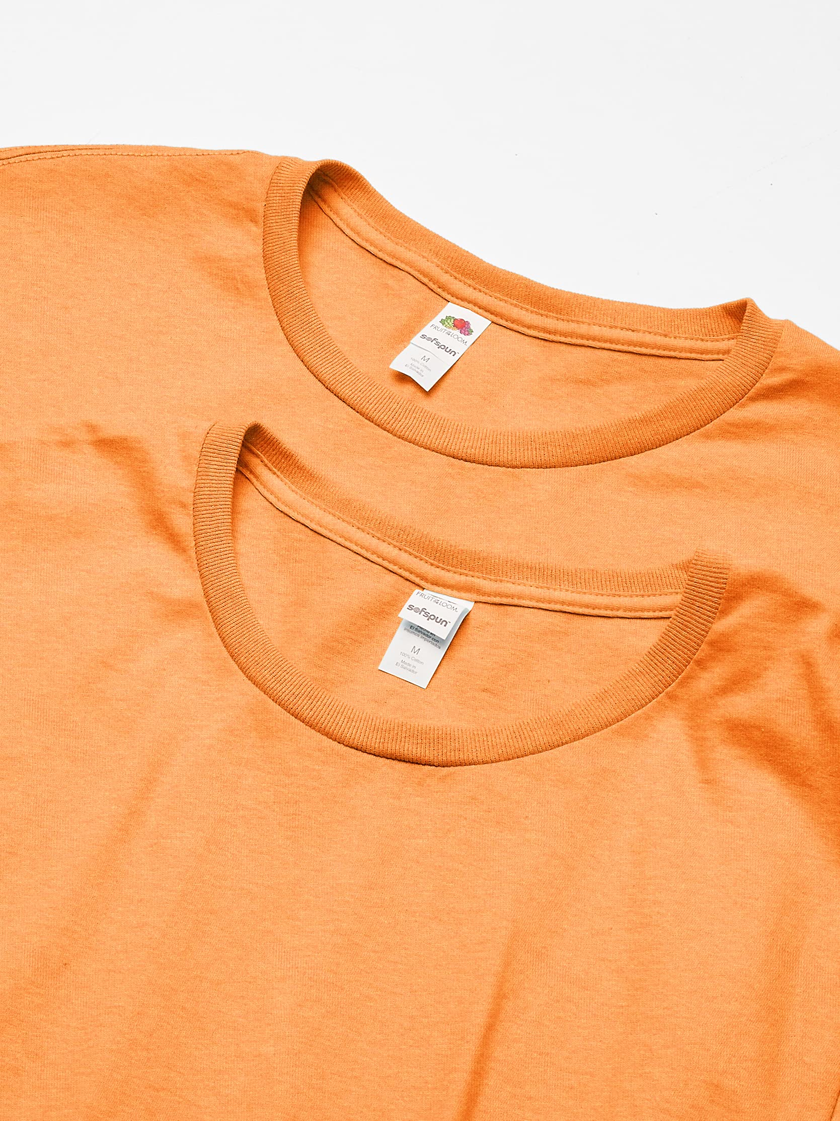 Fruit of the Loom Men's Lightweight 100% Cotton Crew Neck T-Shirts Multipack - 3 Pack Soft Breathable Undershirts for Everyday Wear, Work & Casual Outfits