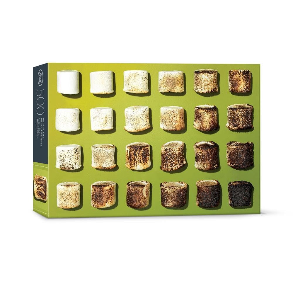 Genuine Fred MARSHMALLOWS 500-Piece Jigsaw Puzzle by Dan Saelinger - Fun Family Game Night Activity & Home Decor