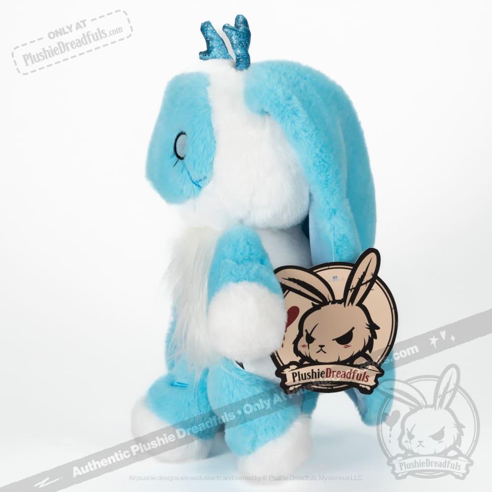 Plushie Dreadfuls Freeze Response Rabbit - Soft Stuffed Animal Toy for Anxiety Relief, Comfort & Stress Relief | Perfect for Therapy, PTSD Support & Emotional Healing