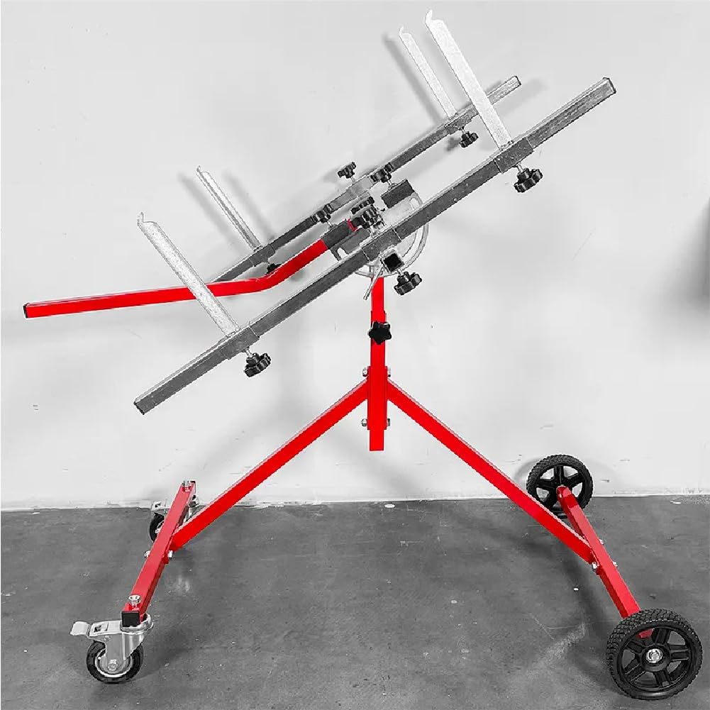 LAUCO 180° Rotating Adjustable Automotive Paint Stand - Multifunction Body Panel & Door Stand for Painting, Auto Body Repair Tools - Perfect for Car Painting, Collision Repair & DIY Auto Projects