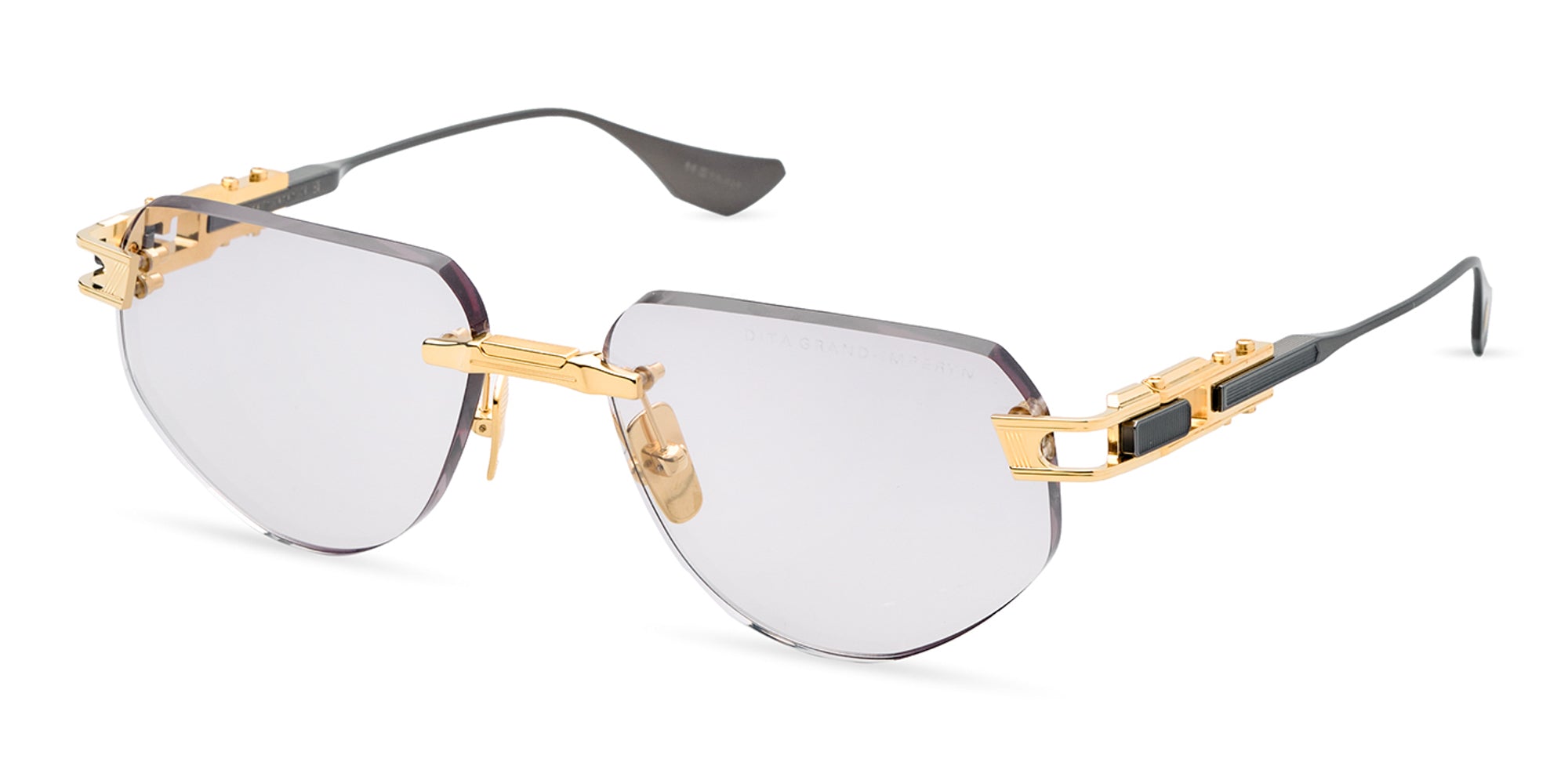 Dita Grand Imperyn DTX164 Sunglasses - Polarized UV Protection Aviator Shades for Men & Women - Perfect for Driving, Travel & Outdoor Activities
