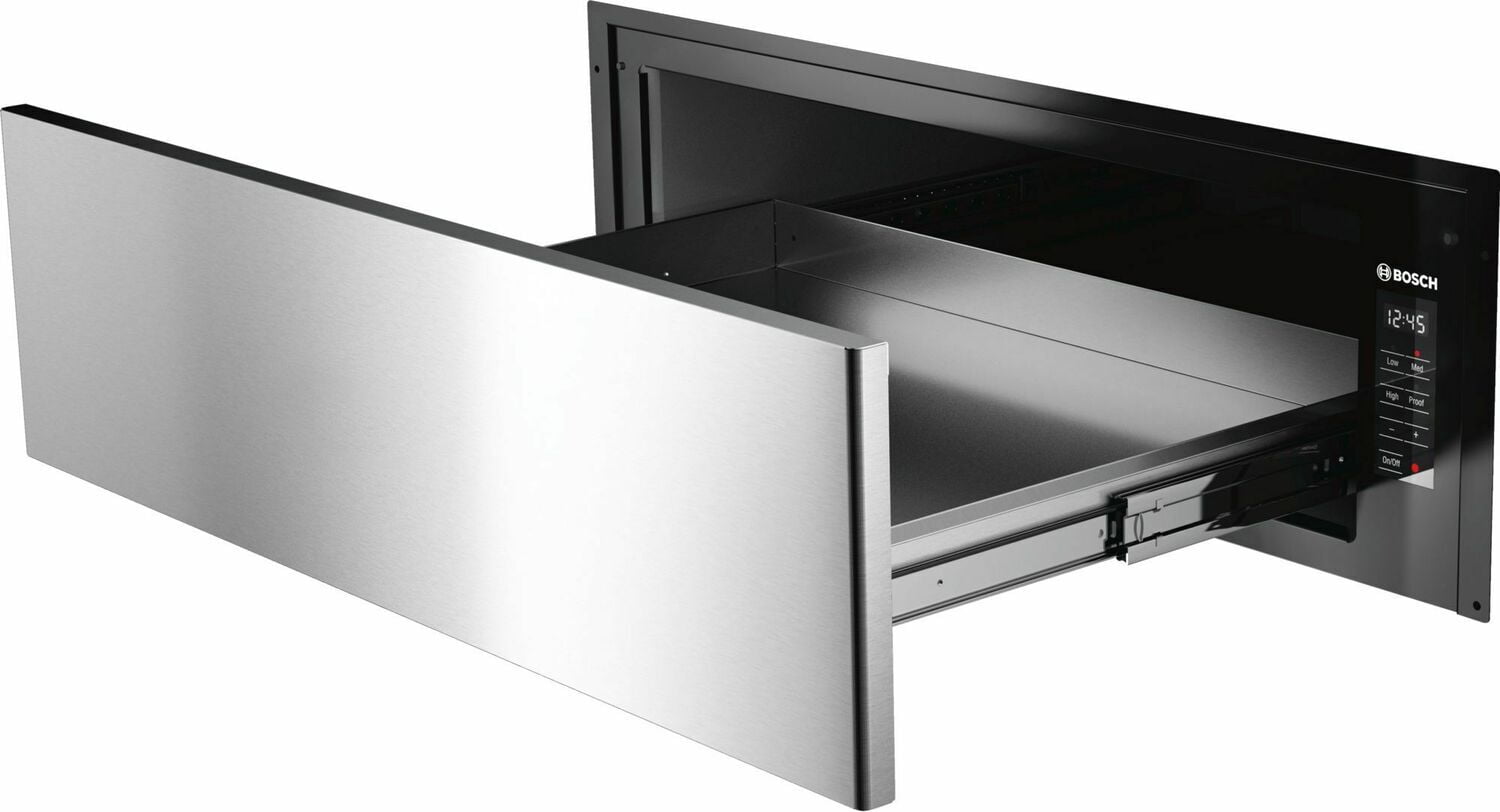 Bosch HWD5051UC 500 Series 30-Inch Stainless Steel Warming Drawer - Keep Food Warm for Entertaining, Buffets & Holiday Meals