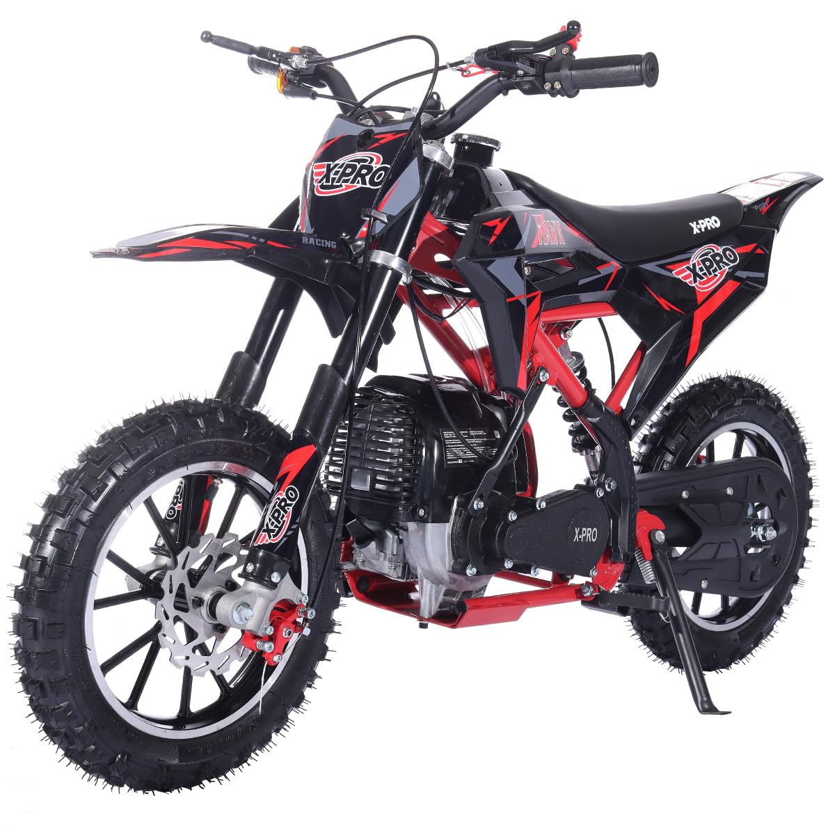 X-PRO Hawk Mini 40CC Gas-Powered 4-Stroke Dirt Bike with Pull Start & 10