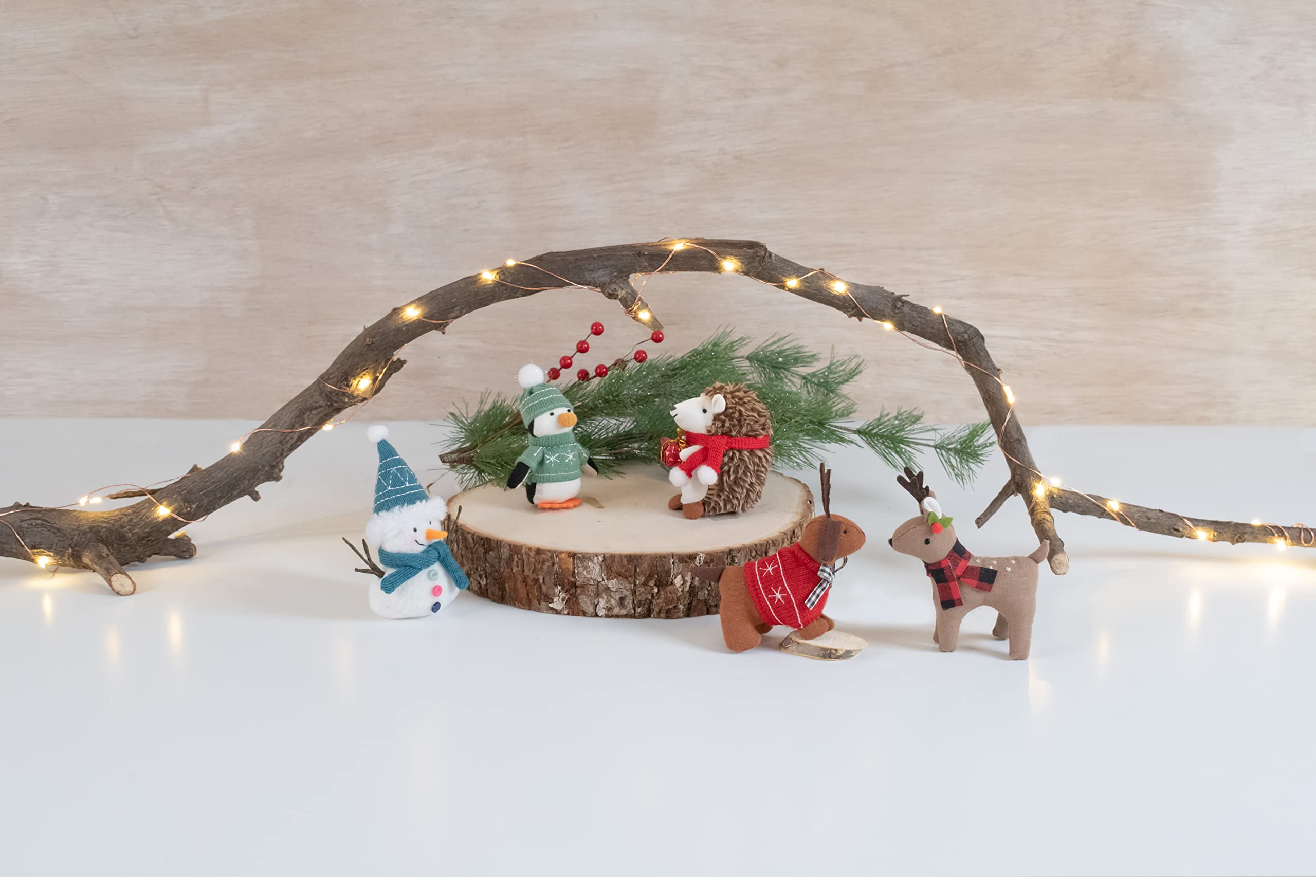 Stephen Joseph Holiday Ornaments - Festive Cat-Themed Christmas Tree Decorations for Holiday Home Decor & Gift Giving