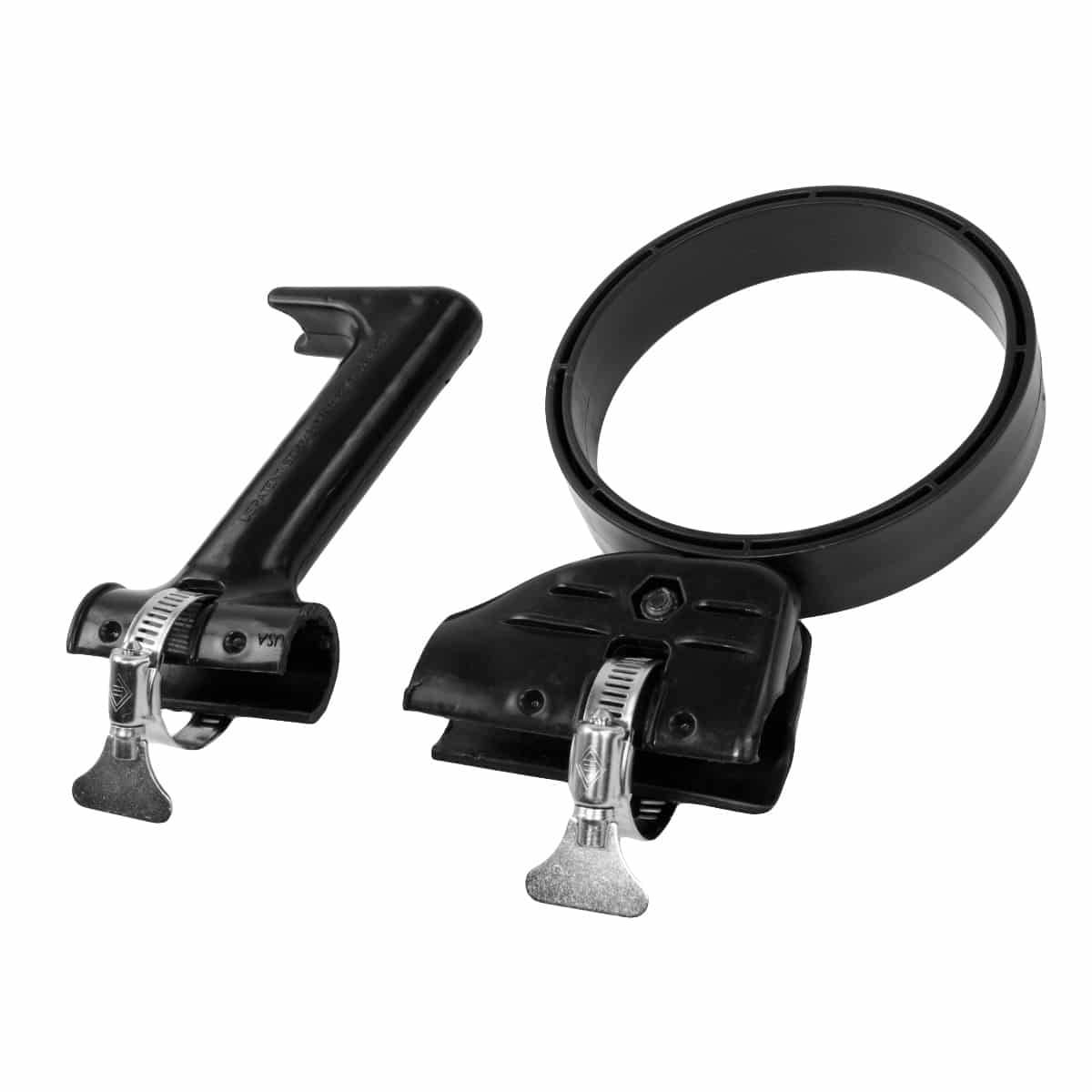 RoboHandle Ergonomic Grip & Arm Support for 1-1.4 Inch Poles - Reduce Hand Fatigue for Painters, Cleaners & Construction Workers