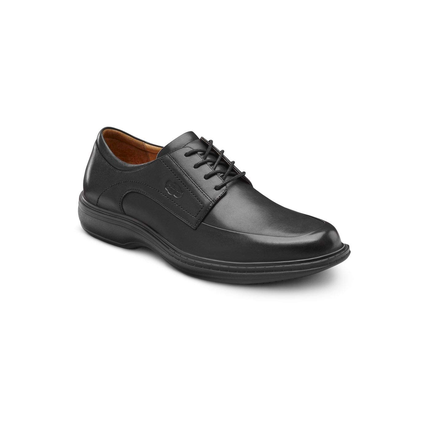Dr. Comfort Classic Men's Therapeutic Diabetic Extra Depth Dress Shoes - Leather Lace-Up Oxfords for Swollen Feet & Arch Support - Ideal for Office Wear, Weddings & Formal Occasions