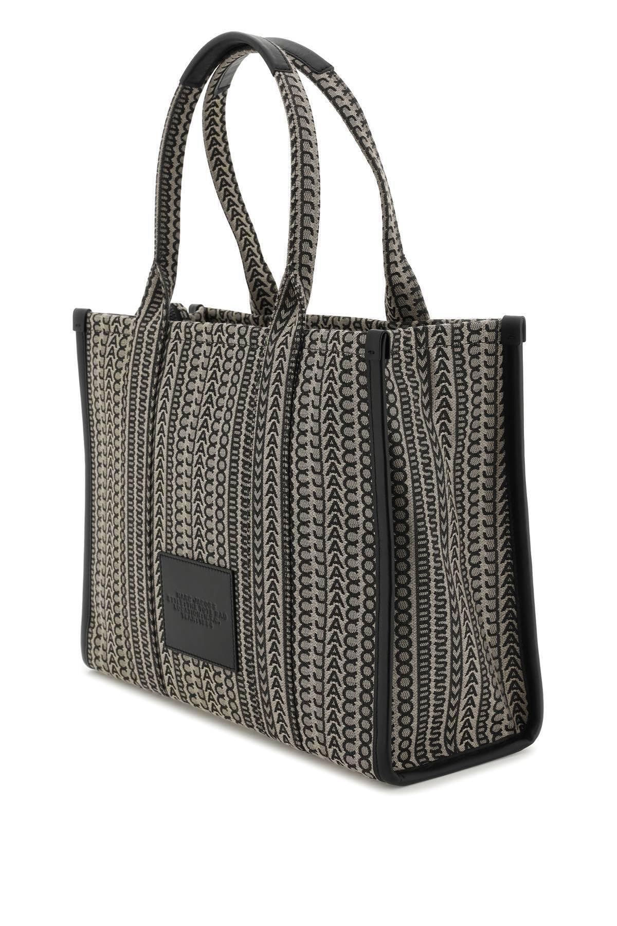 Marc Jacobs The Large Tote Bag - Premium Leather Designer Handbag for Women, Spacious Work Tote with Zip Closure (Perfect for Office, Travel & Everyday Use)