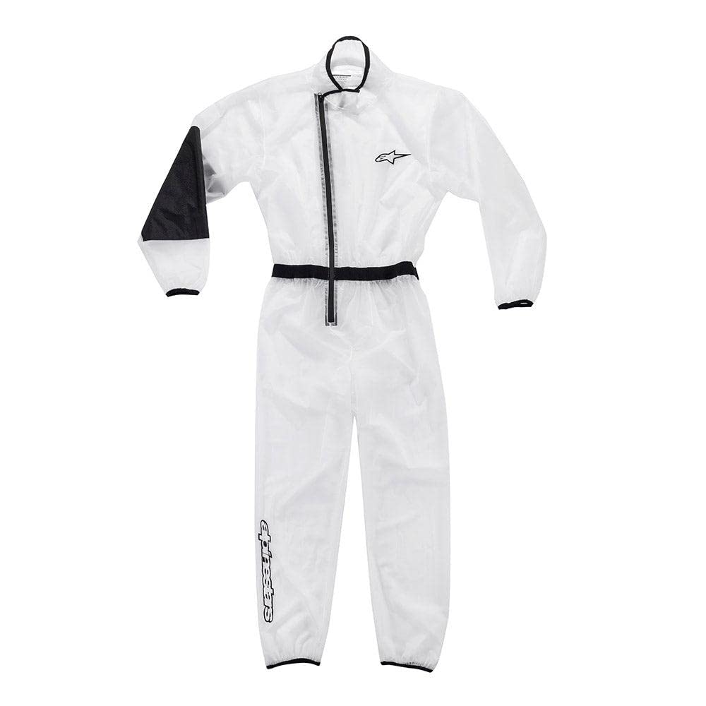 Alpinestars Karting Rain Suit - Waterproof Racing Jacket & Pants Set - Medium Size (3266019-00-M) - Perfect for Karting, Motorcycle & Outdoor Sports in Wet Weather