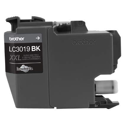 Brother LC-3019BK High Yield Black Ink Cartridge - 2 Pack for Brother Printers | Ideal for Home Office Printing, School Projects & Small Business Documents