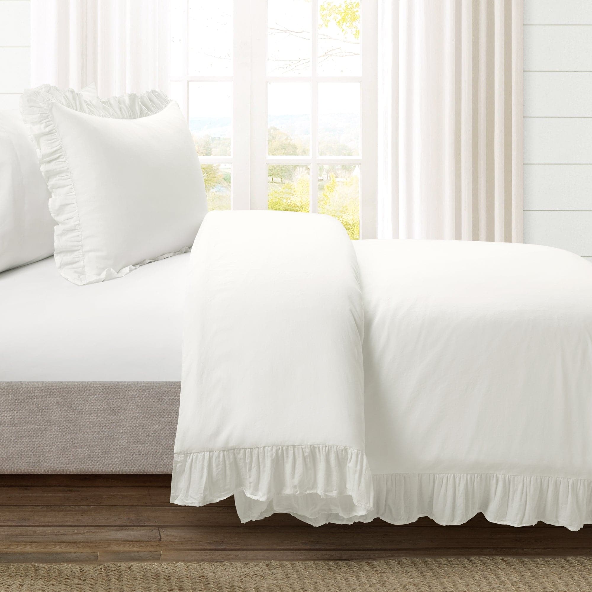 Premium 100% Cotton Duvet Cover Set - Soft & Breathable Bedding - Queen/King Size - Perfect for Master Bedroom, Guest Room & Hotel Use