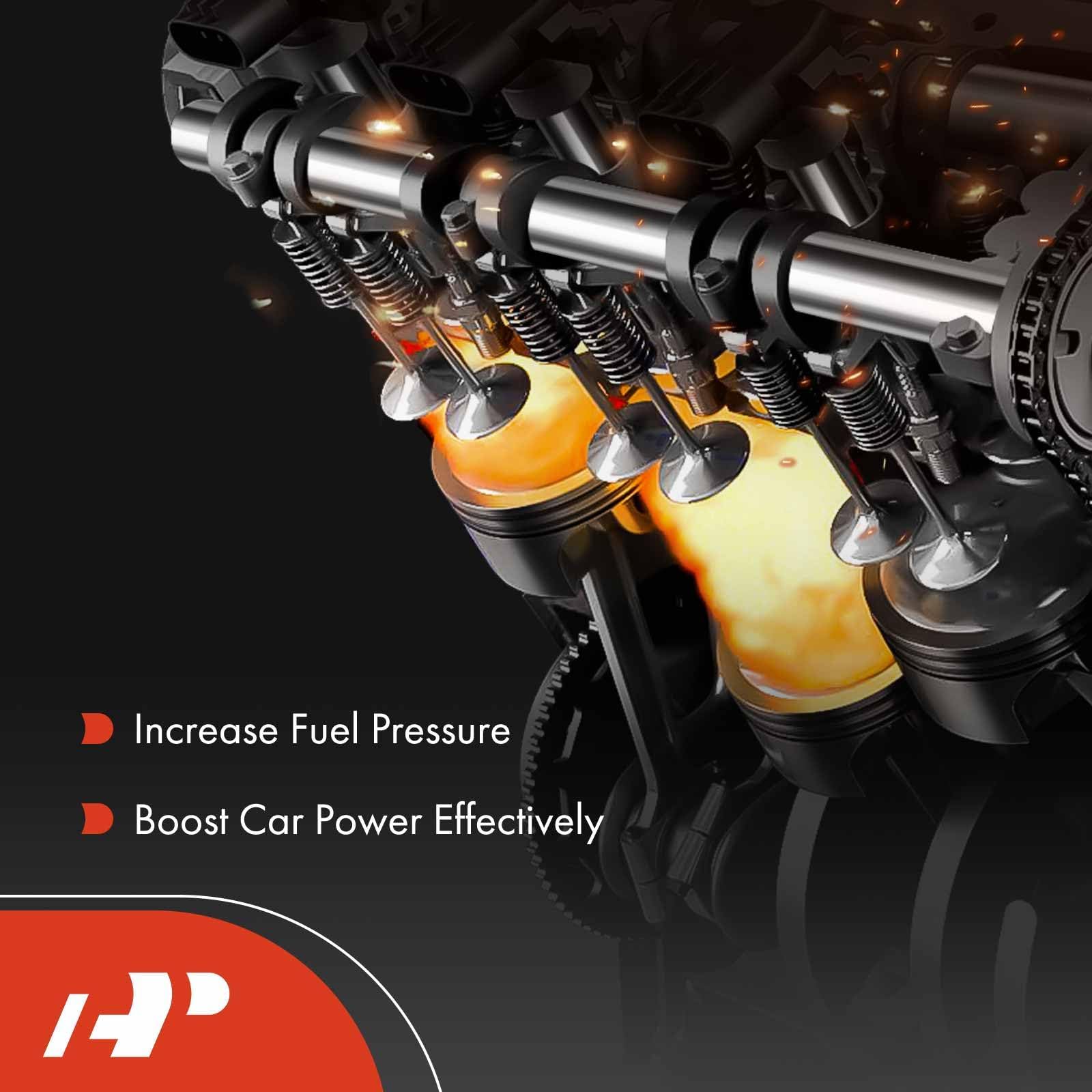 Premium High Pressure Fuel Pump Compatible with Ford Explorer, Escape, Fusion, Focus, Edge, Taurus, Police Sedan & Land Rover Range Rover Evoque, Discovery Sport, LR2 & Lincoln MKZ, MKC, MKT - Replacement Part for Improved Engine Performance & Fuel Efficiency