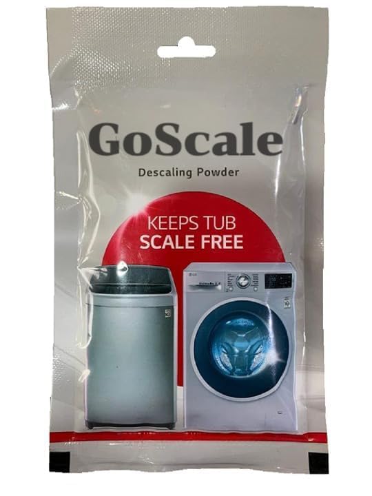 LG Washing Machine Descaler Powder - Compatible with Front Load & Top Load Washers, 100g (Pack of 3) - Removes Limescale, Odors & Residue - Perfect for Monthly Deep Cleaning & Maintenance