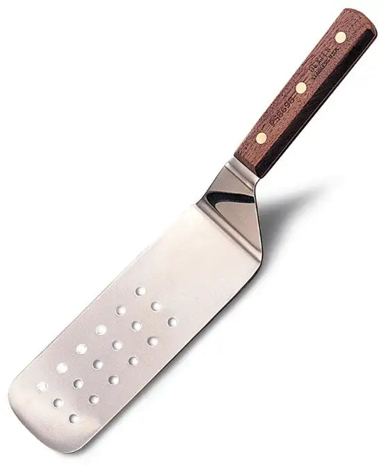 Perforated Turner Spatula - Stainless Steel Slotted Flipper for Grilling, Frying & Pancakes - Perfect for BBQ, Eggs & Burgers
