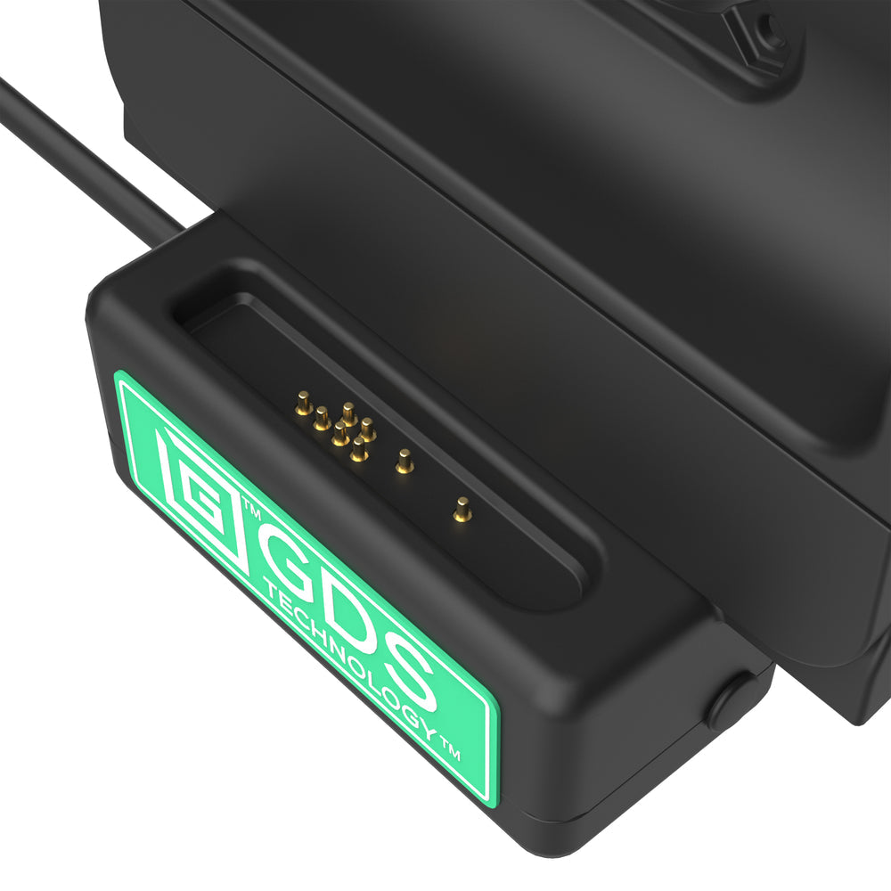 Locking GDS® Tough Dock for Samsung Tab A9+ - Secure Mounting Stand with RAM GDS DOCKL SAM88CPU - Perfect for Warehouses, Retail Stores & Industrial Tablet Use