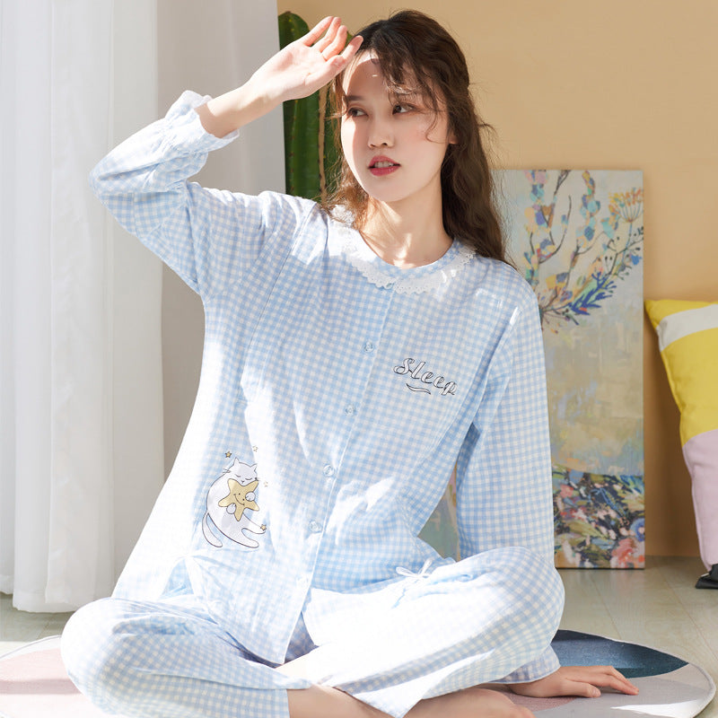 Maternity Nursing Pajamas - Postpartum Recovery Clothes for Breastfeeding Moms - Soft & Comfortable Summer Maternity Wear - Perfect for Hospital Stay, Home Relaxation & Outdoor Activities