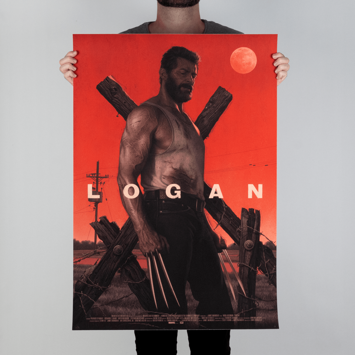 Logan Movie Poster by Rory Kurtz & Akiko Stehrenberger - Premium Collectible Wall Art for Home Theater & Comic Book Fans