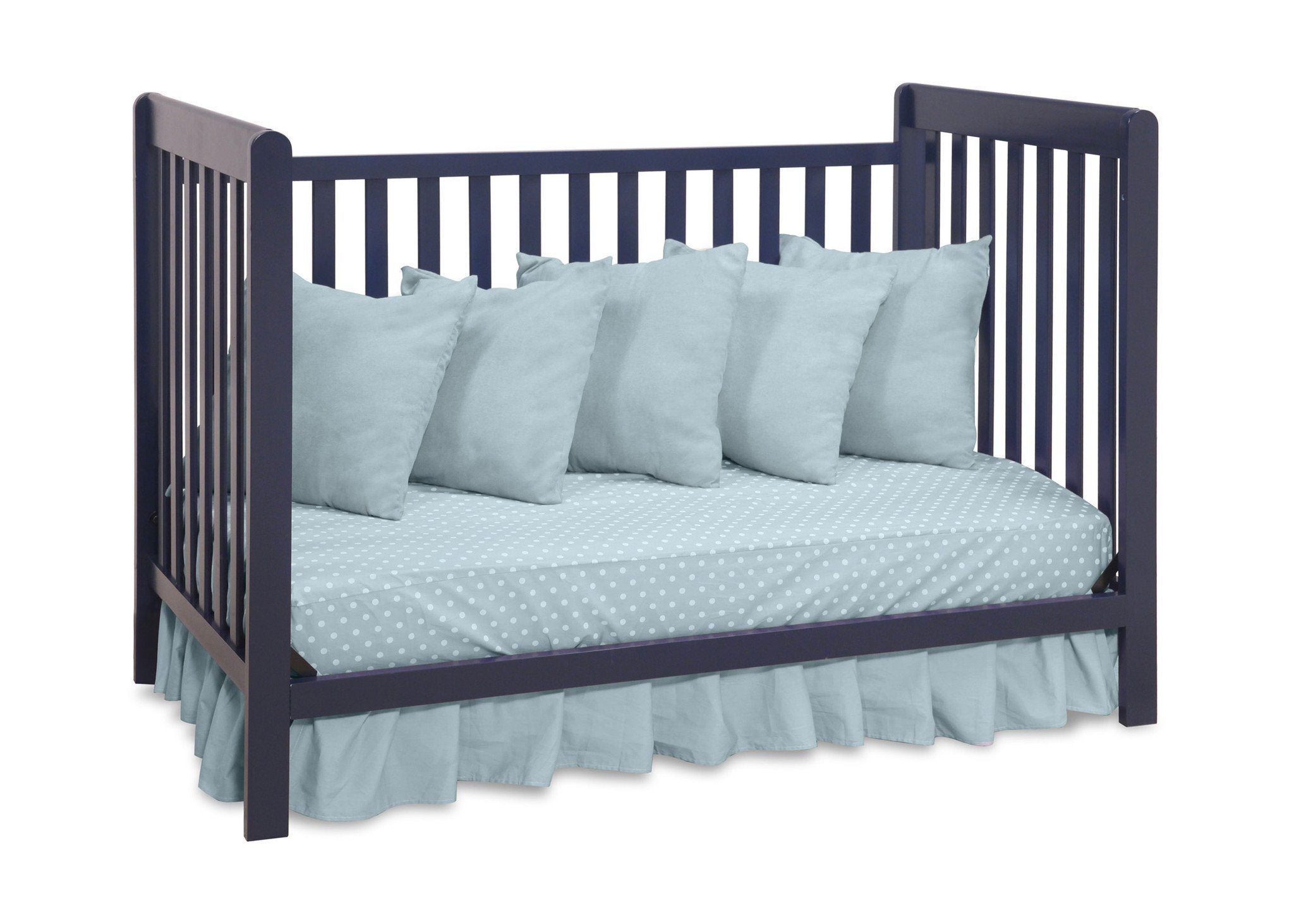 3-in-1 Convertible Baby Crib with Adjustable Height - Toddler Bed & Daybed - Perfect for Nursery, Bedroom & Small Spaces