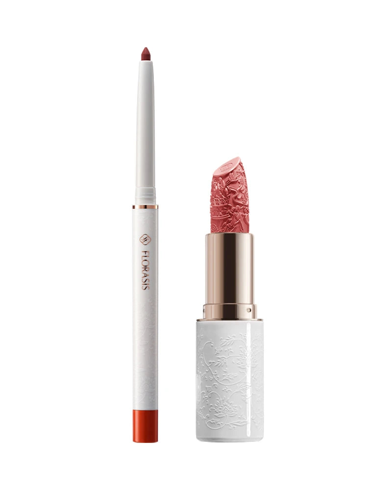 Lips Blooming Set - Natural Lip Care Kit for Soft, Plump Lips | Hydrating Lip Balm & Exfoliator | Perfect for Daily Use & Makeup Prep
