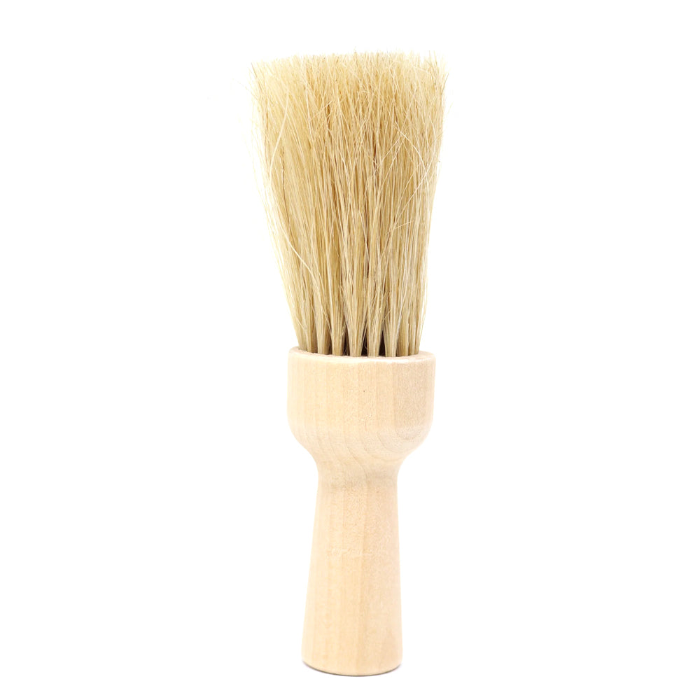 Professional Scalpmaster Barber Brush Neck Duster with Natural Bristles - Premium Barbershop Accessories for Haircut & Grooming - Perfect for Salon, Home Haircuts & Beard Trimming (1 Pack)