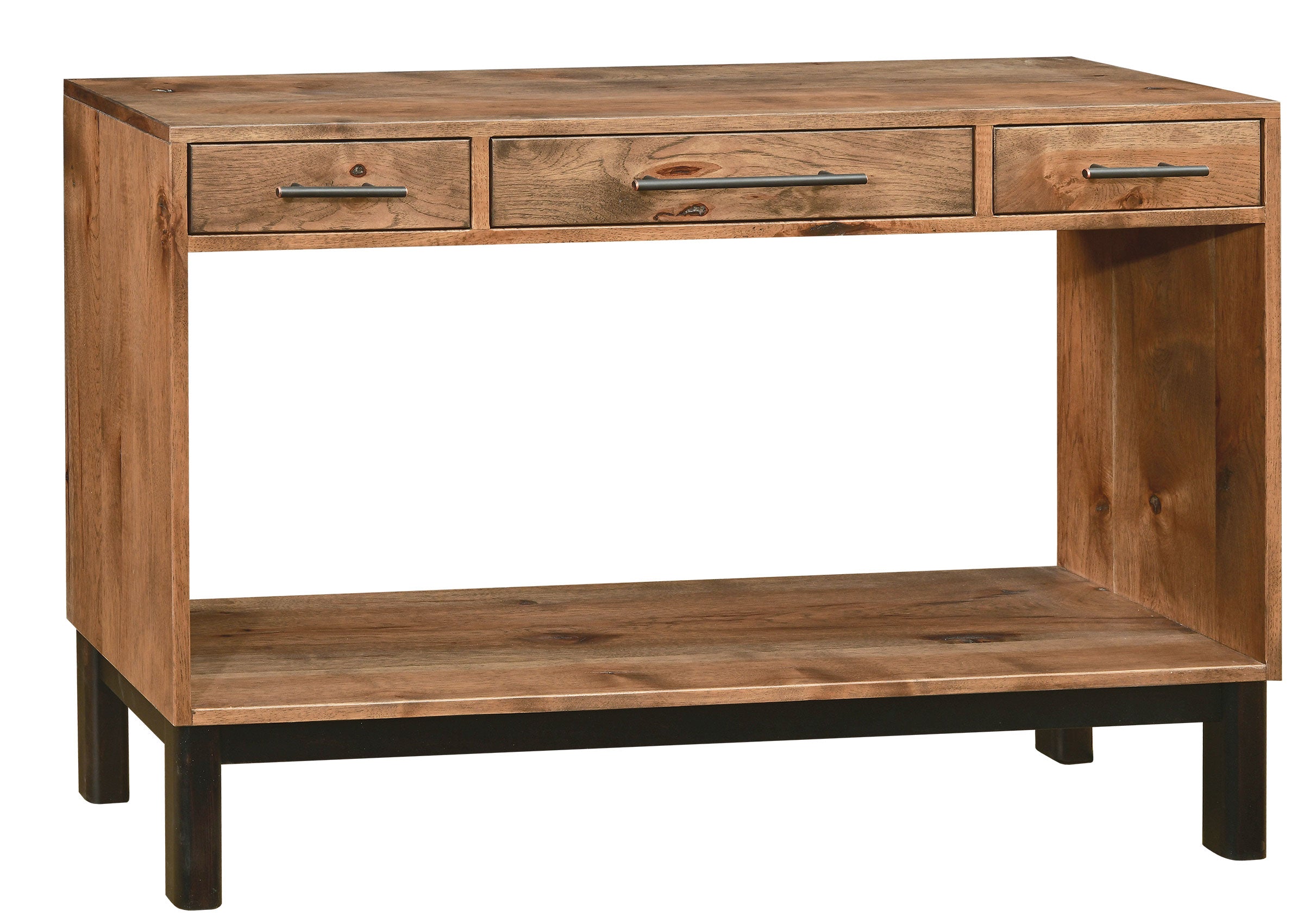 Modern Cooper Sofa Table - Narrow Console Table for Living Room, Entryway, or Behind Couch - Wooden Sofa Table with Storage Shelf - Perfect for Small Spaces, Home Decor & Organization