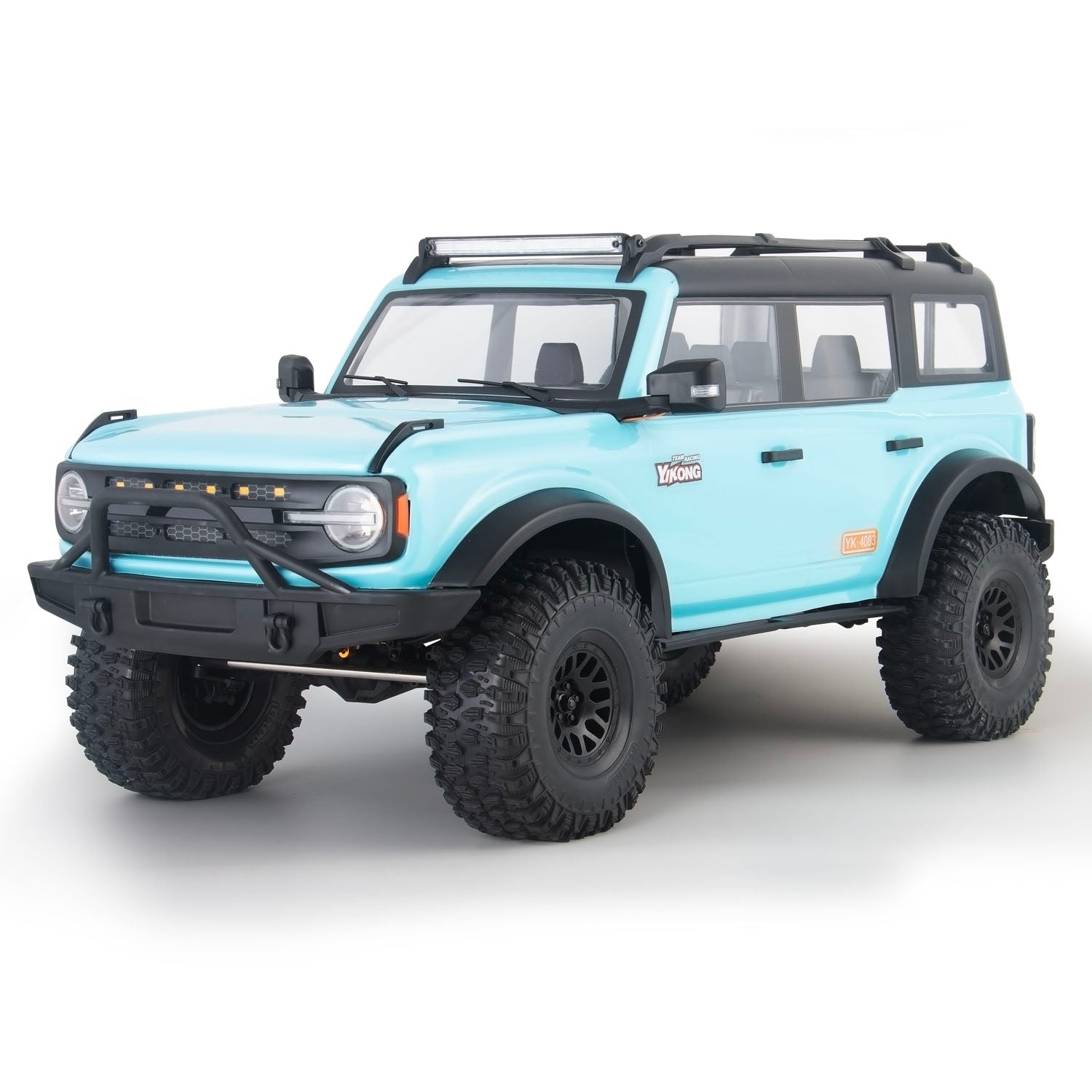 YK4083 V3 1/8 Scale 4WD RC Rock Crawler Off-Road Truck with Servo Motor & ESC - Remote Control Hobby Car for Trail Climbing and Outdoor Adventure