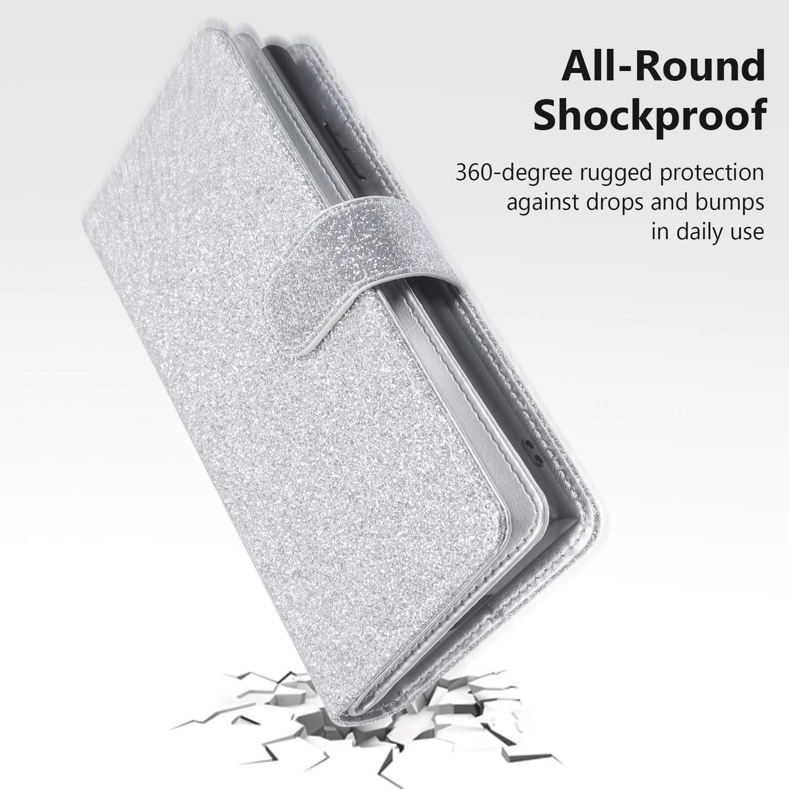 Magnetic Detachable Wallet Case for iPhone 12 Pro Max 6.7