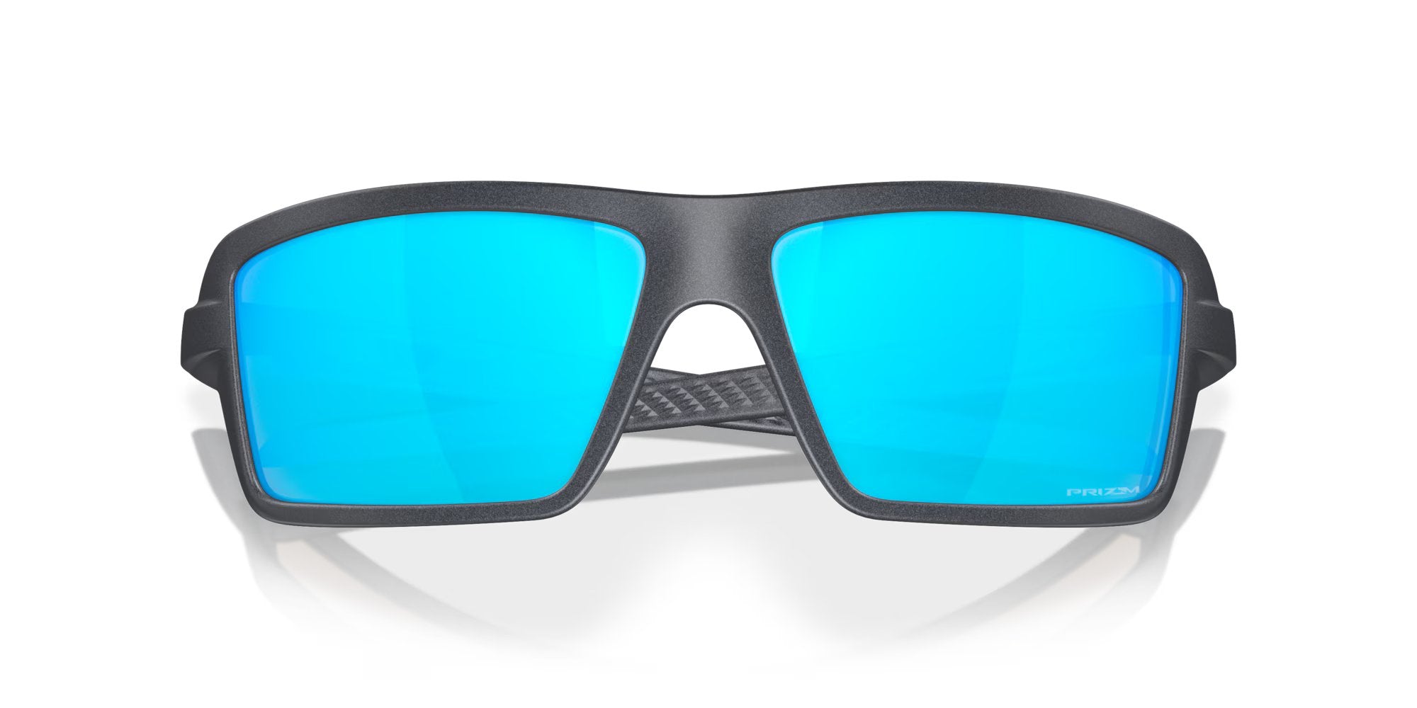 Premium Blue Steel Sunglasses with Prizm Sapphire Lens - UV Protection for Outdoor Sports & Driving